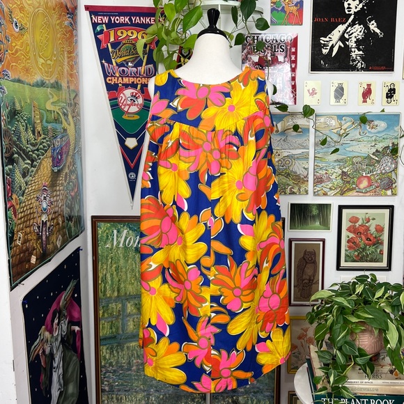NEW Vintage Floral Slip Dress - Picture 4 of 8